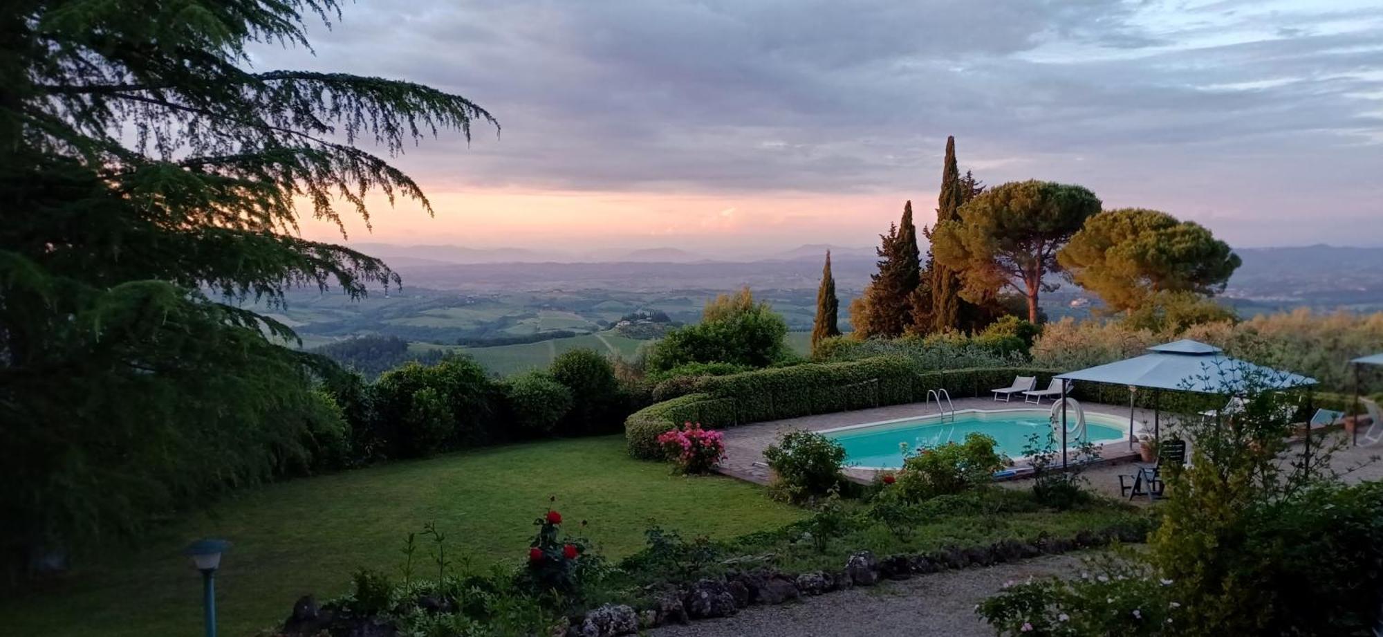 Podere Il Caggio Rooms Сан-Джиміньяно Екстер'єр фото